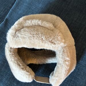 GAP Kids Faux Fur Tan Hat
